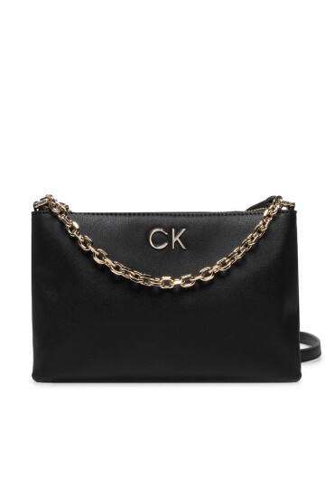 Calvin Klein Дамска чанта Re-Lock Ew Crossbody W Chain K60K609115 Черен - Mera.bg