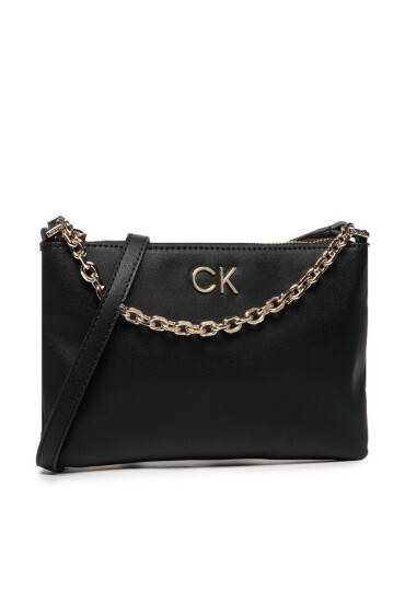 Calvin Klein Дамска чанта Re-Lock Ew Crossbody W Chain K60K609115 Черен - Mera.bg