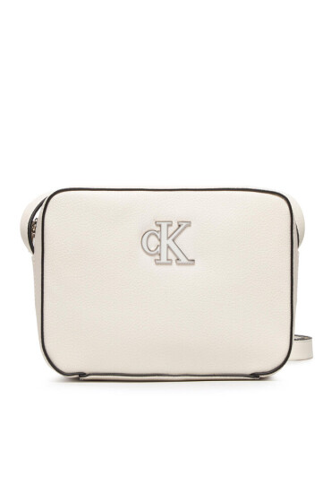 Calvin Klein Дамска чанта Minimal Monogram Camera Bag K60K609290 Бежов - Mera.bg