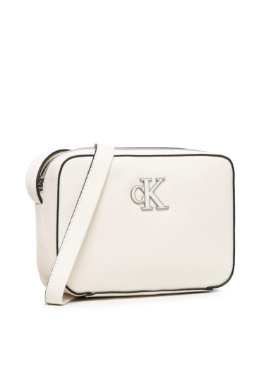 Calvin Klein Дамска чанта Minimal Monogram Camera Bag K60K609290 Бежов - Mera.bg