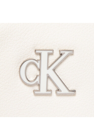 Calvin Klein Дамска чанта Minimal Monogram Camera Bag K60K609290 Бежов - Mera.bg