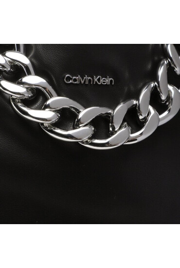 Calvin Klein Дамска чанта Puffed Tote Lg K60K609855 BLK - Mera.bg
