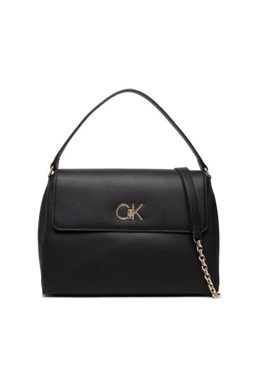 Calvin Klein Дамска чанта Re-Lock Tote K60K609862 Черен - Mera.bg