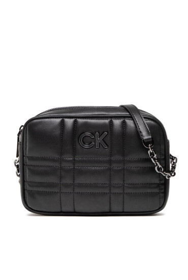 Calvin Klein Дамска чанта Re-Lock Quilt Camera Bag K60K609859 Черен - Mera.bg