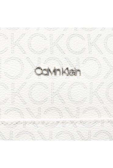 Calvin Klein Дамска чанта Ck Must Shopper Lg W/Slip Pkt Mn K60K609674 White Mono 0K8 - Mera.bg