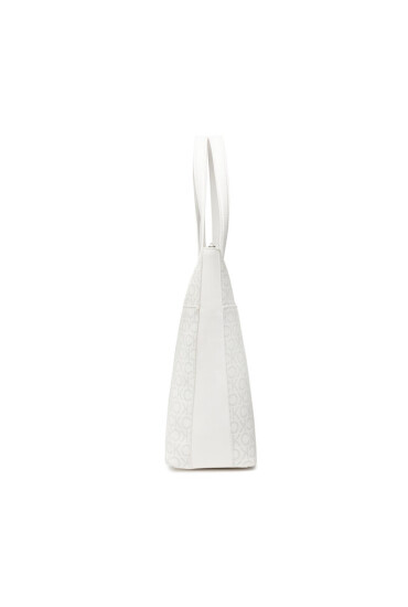 Calvin Klein Дамска чанта Ck Must Shopper Lg W/Slip Pkt Mn K60K609674 White Mono 0K8 - Mera.bg