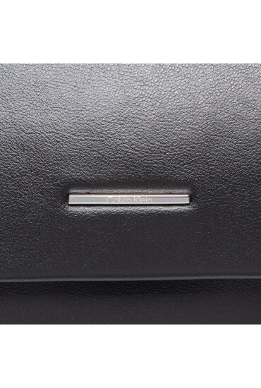 Calvin Klein Дамска чанта Fold Over Shoulder Bag K60K609644 Черен - Mera.bg