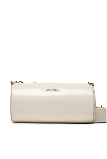 Calvin Klein Дамска чанта Ck Must Cylinder Crossbody Saff K60K609890 Бежов - Mera.bg