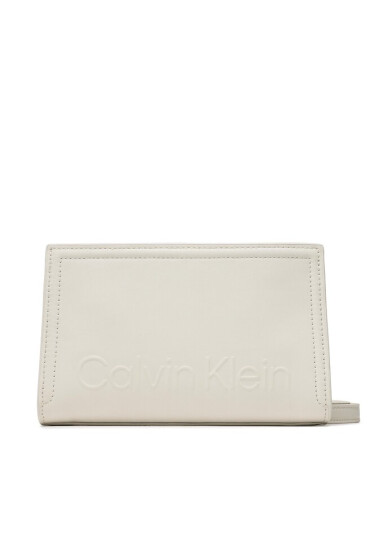 Calvin Klein Дамска чанта Minimal Hardware Crossbody K60K609846 Бежов - Mera.bg