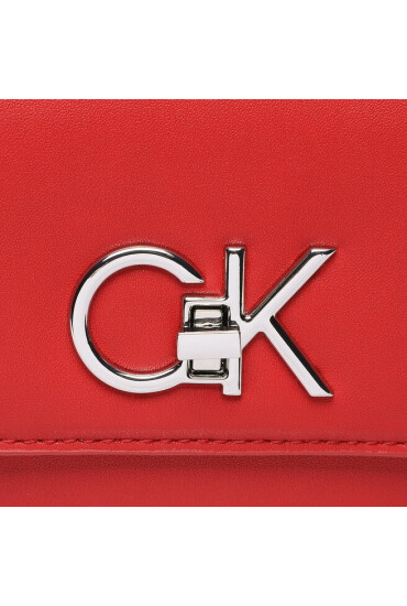 Calvin Klein Дамска чанта Re-Lock Camera Bag With Flap K60K609114 Червен - Mera.bg