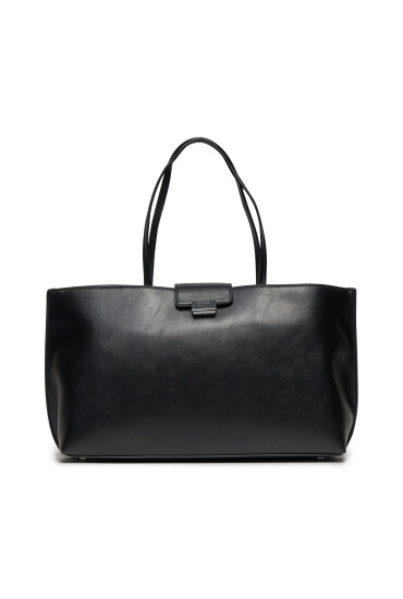 Calvin Klein Дамска чанта Archive Hw Large Tote K60K611567 Черен - Mera.bg