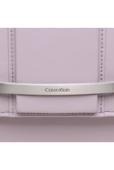 Calvin Klein Дамска чанта Bar Hardware Shoulder Bag Md K60K610734 Виолетов - Mera.bg
