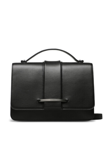 Calvin Klein Дамска чанта Bar Hardware Tote Md K60K610731 Черен - Mera.bg