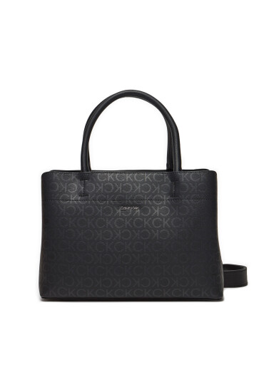 Calvin Klein Дамска чанта Business Medium Tote_Epi Mono K60K611890 Черен - Mera.bg