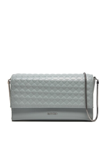 Calvin Klein Дамска чанта Calvin Mini Quilt K60K611990 Сив - Mera.bg