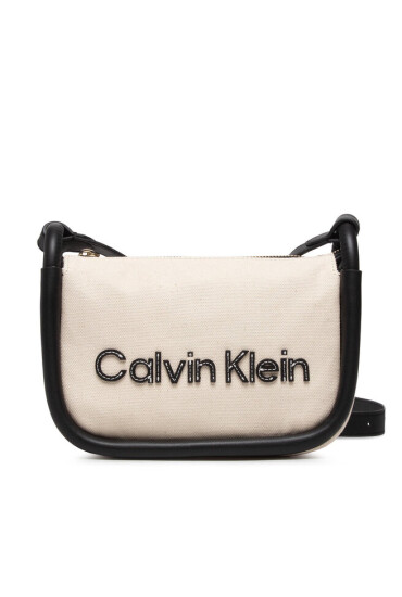 Calvin Klein Дамска чанта Calvin Resort Shoulder Bag Cnys K60K609578 Sand VHB - Mera.bg
