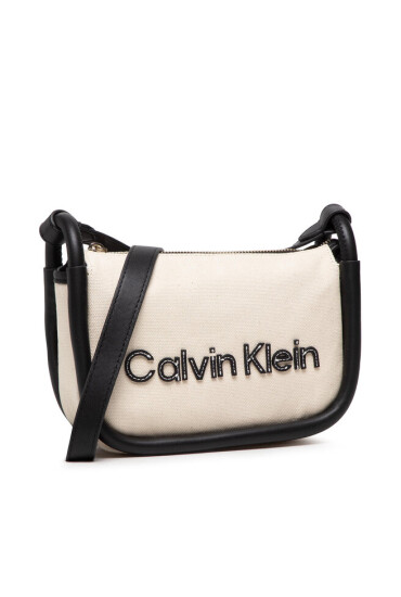 Calvin Klein Дамска чанта Calvin Resort Shoulder Bag Cnys K60K609578 Sand VHB - Mera.bg