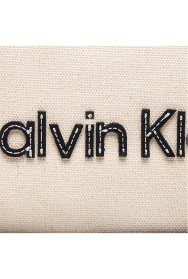 Calvin Klein Дамска чанта Calvin Resort Shoulder Bag Cnys K60K609578 Sand VHB - Mera.bg