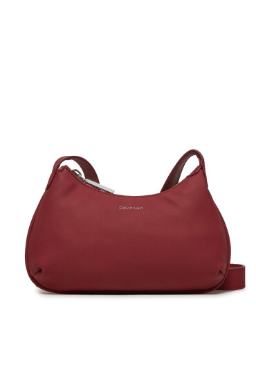 Calvin Klein Дамска чанта Calvin Soft Crossbody K60K612112 Бордо - Mera.bg