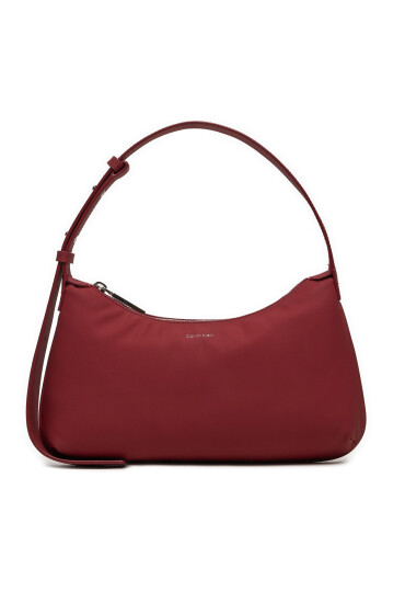 Calvin Klein Дамска чанта Calvin Soft Shoulder Bag K60K612156 Бордо - Mera.bg