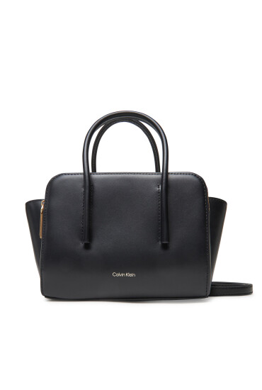 Calvin Klein Дамска чанта Carryall Micro Leather Tote LV04F3057G Черен - Mera.bg