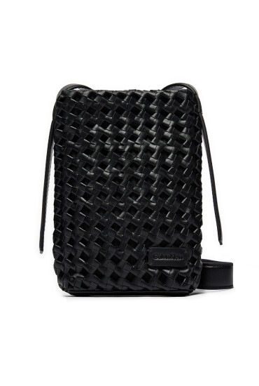 Calvin Klein Дамска чанта Ck Braided Mini Bag K60K612172 Черен - Mera.bg