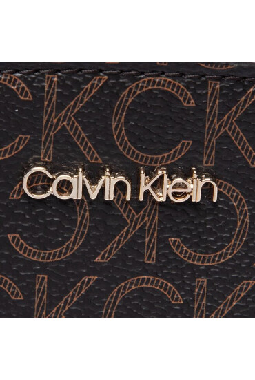 Calvin Klein Дамска чанта Ck Code Crossbody Mono K60K610283 Brown Mono - Mera.bg