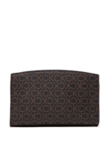Calvin Klein Дамска чанта Ck Code Crossbody Mono K60K610283 Brown Mono - Mera.bg