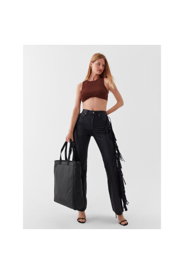 Calvin Klein Дамска чанта Ck Connect Tote Pu K40K401001 Черен - Mera.bg