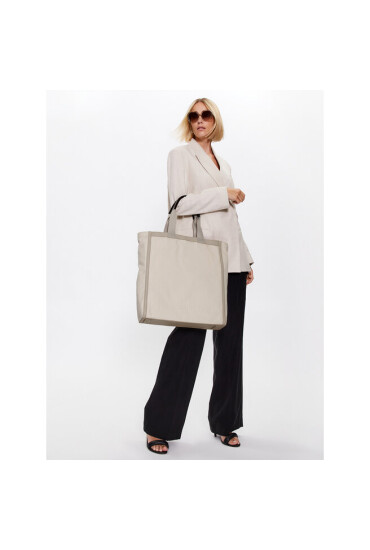 Calvin Klein Дамска чанта Ck Connect Tote Refibra K40K401000 Екрю - Mera.bg