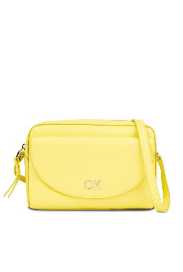 Calvin Klein Дамска чанта Ck Daily Camera Bag Pebble K60K611914 Жълт - Mera.bg