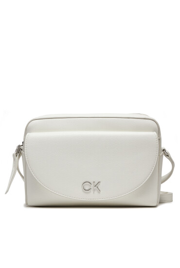 Calvin Klein Дамска чанта Ck Daily Camera Bag Pebble K60K611914 Bright White YAF - Mera.bg