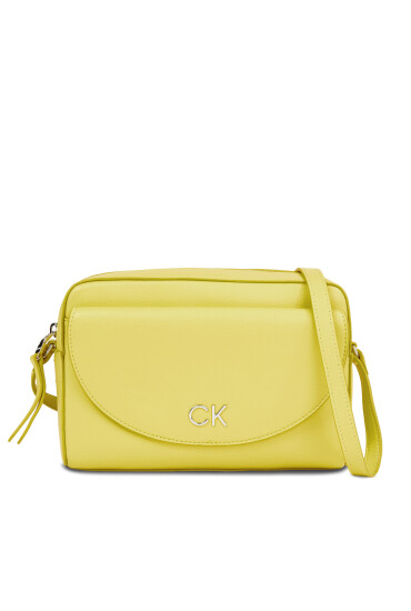 Calvin Klein Дамска чанта Ck Daily Camera Bag Pebble K60K611914 Жълт - Mera.bg