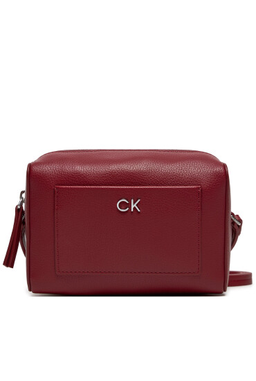 Calvin Klein Дамска чанта Ck Daily Camera Bag Pebble K60K612274 Бордо - Mera.bg