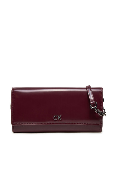 Calvin Klein Дамска чанта Ck Daily Lg Trifold K60K612423 Бордо - Mera.bg