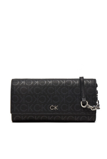 Calvin Klein Дамска чанта Ck Daily Lg Trifold K60K612424 Черен - Mera.bg