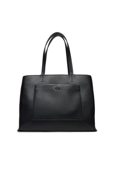Calvin Klein Дамска чанта Ck Daily Medium Tote Pebble K60K612113 Черен - Mera.bg