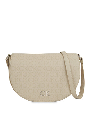 Calvin Klein Дамска чанта Ck Daily Saddle Bag_Epi Mono K60K611879 Бежов - Mera.bg