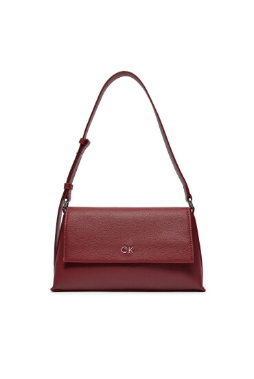 Calvin Klein Дамска чанта Ck Daily Shoulder Bag Pebble K60K612139 Бордо - Mera.bg