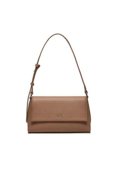 Calvin Klein Дамска чанта Ck Daily Shoulder Bag Pebble K60K612139 Кафяв - Mera.bg
