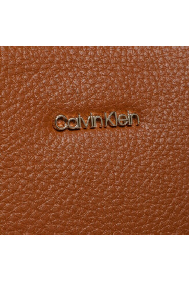 Calvin Klein Дамска чанта Ck Elevated Tote Lg K60K610169 Кафяв - Mera.bg