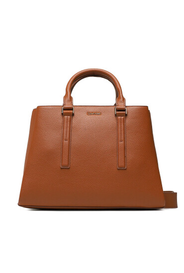 Calvin Klein Дамска чанта Ck Elevated Tote Md K60K610170 Кафяв - Mera.bg