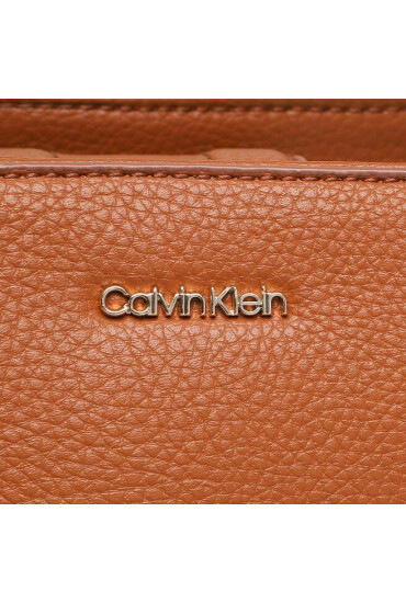 Calvin Klein Дамска чанта Ck Elevated Tote Md K60K610170 Кафяв - Mera.bg