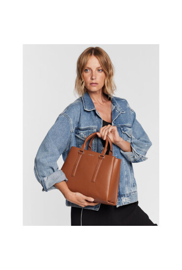 Calvin Klein Дамска чанта Ck Elevated Tote Md K60K610170 Кафяв - Mera.bg