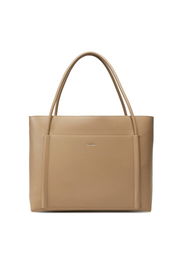 Calvin Klein Дамска чанта Ck Linn Large Shopper K60K613109 Бежов - Mera.bg