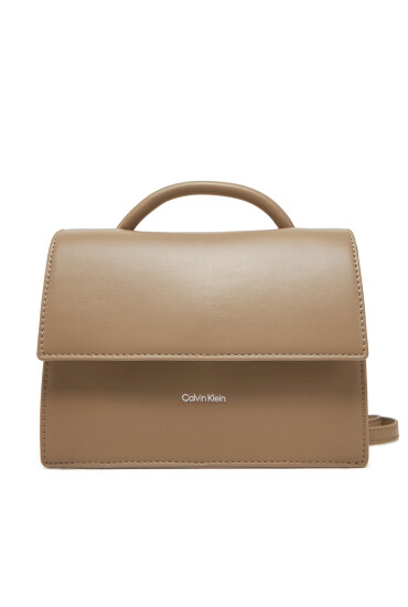 Calvin Klein Дамска чанта Ck Linn Top Handle Crossbody K60K613162 Бежов - Mera.bg