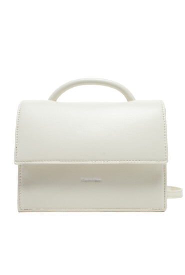 Calvin Klein Дамска чанта Ck Linn Top Handle Crossbody K60K613162 Екрю - Mera.bg