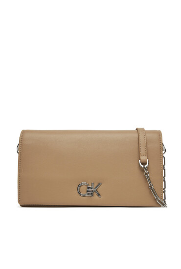 Calvin Klein Дамска чанта Ck Mini Chain Bag K60K612806 Бежов - Mera.bg