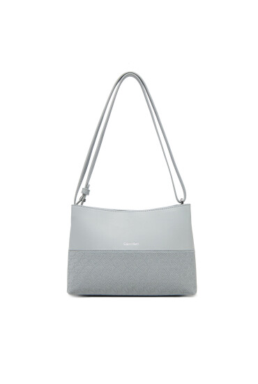 Calvin Klein Дамска чанта Ck Mixmedia Convertible Bag_Mono K60K613170 Сив - Mera.bg