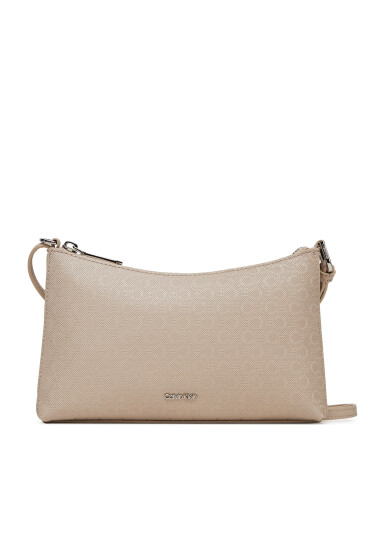 Calvin Klein Дамска чанта Ck Must Aop Conv Logo Jqd Strap LV04F3099G Бежов - Mera.bg